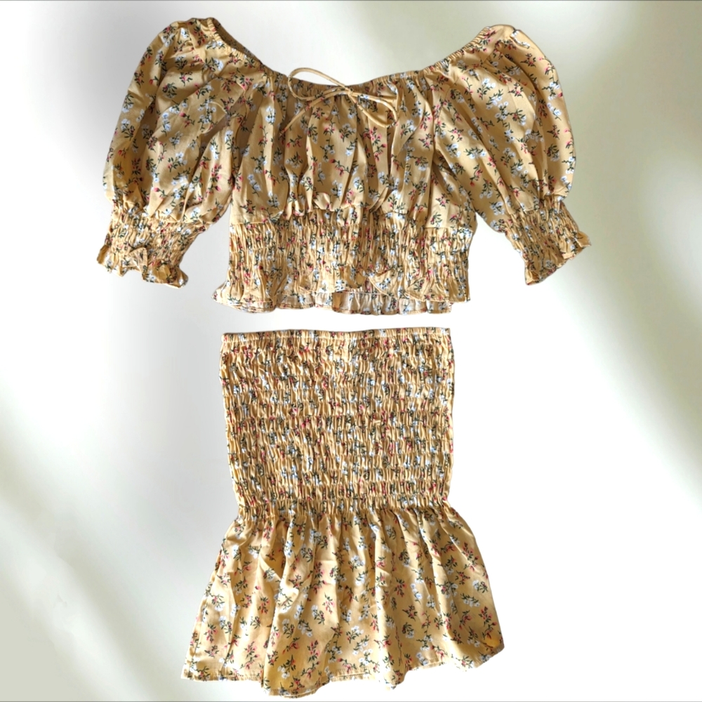 2 Piece Love + Harmony Skirt Set